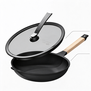 Wok aus Gusseisen